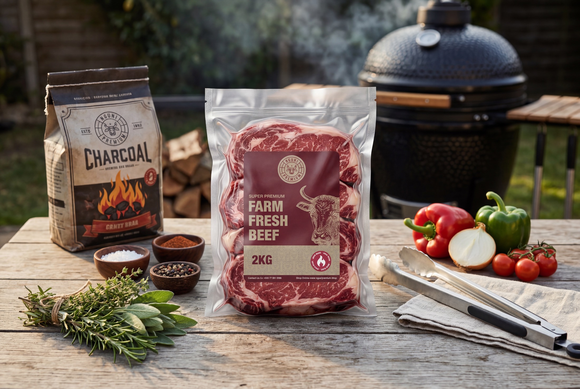 Nguni Premium beef pack ready for the braai